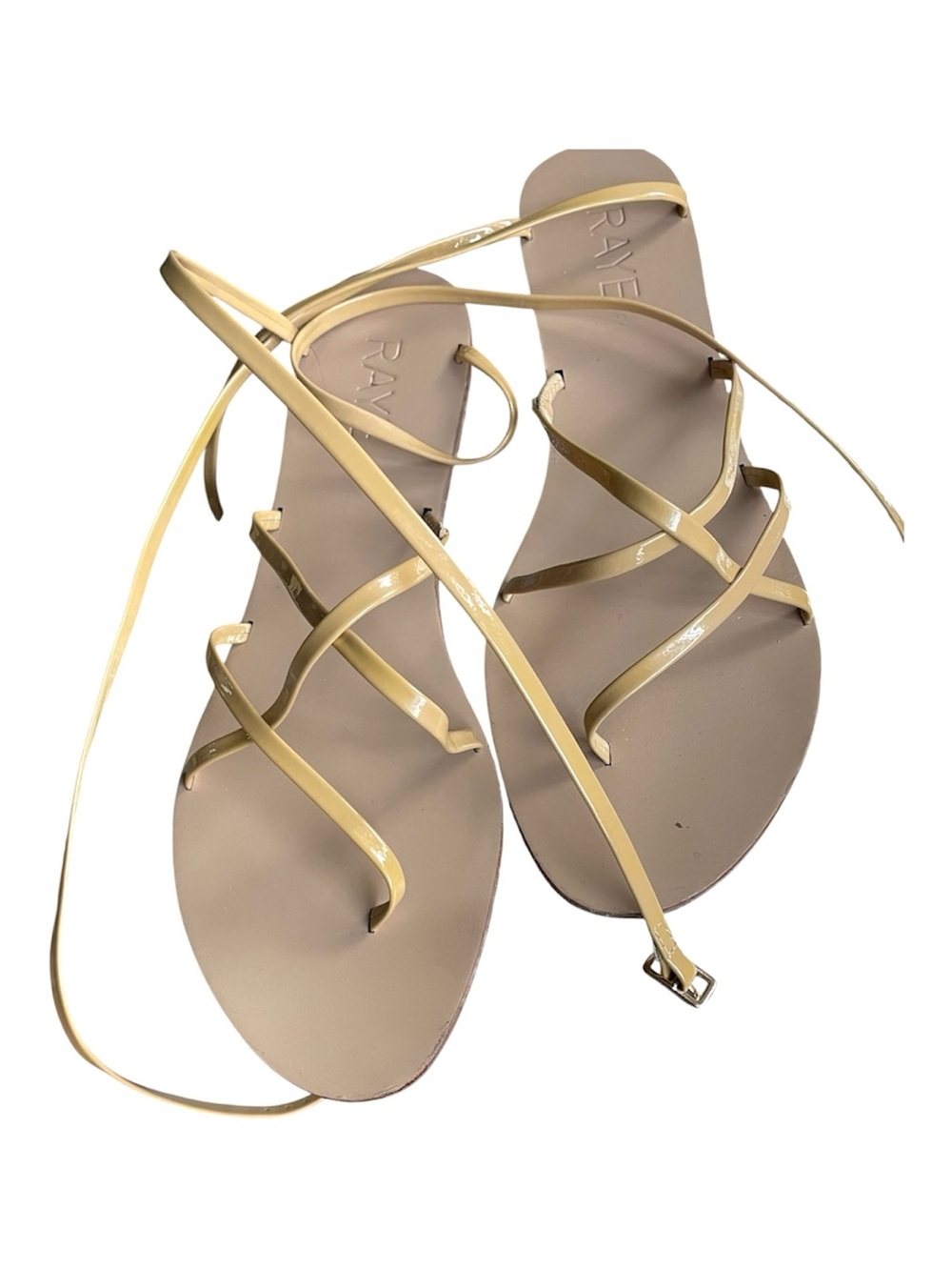 RAYE Coy sandal in nude 8
